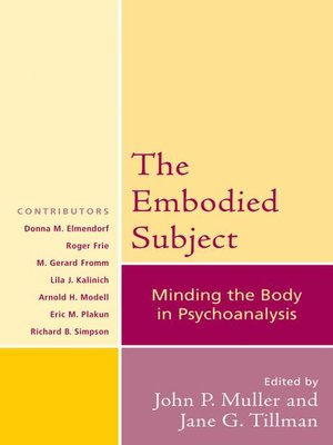 cover image of The Embodied Subject